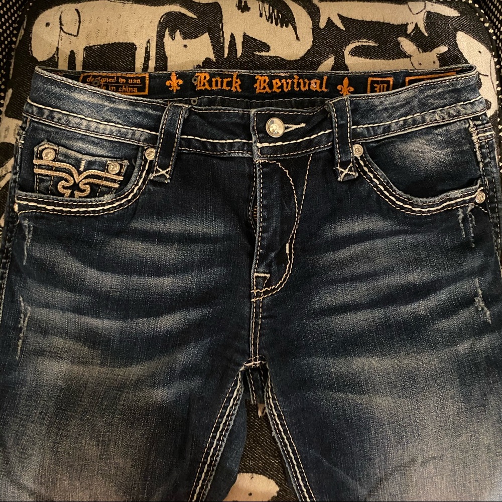Rock Revival Style Kai ankle skinny Size 30